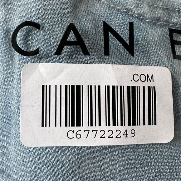 American Eagle Strigid Curvy Mom Jean Blue breeze size 2 NWT‎ in packaging - Picture 8 of 9